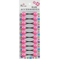 BLOSSOM - Hair Accessories Hair Knockers 10PCs Pink #PPP01-04