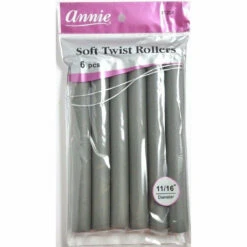 ANNIE - Professional Soft Twist Rollers 11/16" 6 PCs SILVER 4 ANNIE - Professional Soft Twist Rollers 11/16" 6 PCs SILVER -Zoe Beauty Supply Shop annie hair accessories annie soft twist rollers 11 16 1204 515352559632 1024x1024 edbecdd1 c9ec 42c1 a3c3 74784295b822