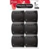 ANNIE - Professional Magnetic Rollers 2 1/2" 6PCs BLACK -Zoe Beauty Supply Shop annie magnetic roller 2 12in 6ct blackannieannie international 28641397 grande fef69b1c 04c8 4789 8d16 b13976a14baf