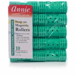 ANNIE - Professional Snap-On Magnetic Rollers 7/8" LARGE GREEN #1222 -Zoe Beauty Supply Shop annie salon tools annie snap on magnetic rollers 16501908799574 1024x1024 5cd58976 0642 458c 95b9 48b95529edff