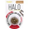 MAGIC COLLECTION - HALO MICRO LINK BEADS 200PC LIGHT BROWN