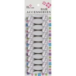 BLOSSOM - Hair Accessories Hair Knockers 10PCs Crystal #PPP01-02