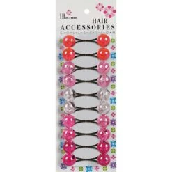 BLOSSOM - Hair Accessories Hair Knockers 10PCs Pink Assorted #PPP01-02M2