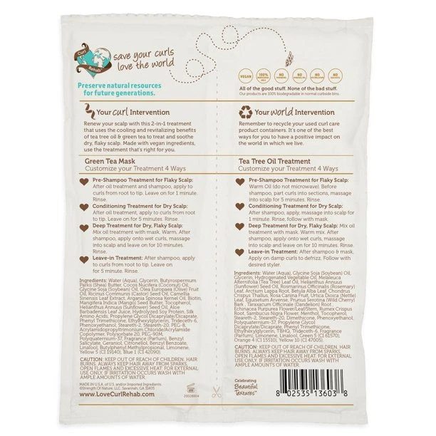 Curl Rehab - Scalp Care Tea Tree & Green Tea Cooling Oil Treatment And Revitalizing Mask 7 Curl Rehab - Scalp Care Tea Tree & Green Tea Cooling Oil Treatment And Revitalizing Mask - Image 7