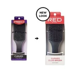 KISS - RED INJECTION BOAR BRUSH (CL H) -Zoe Beauty Supply Shop bori02 revamp