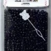 CHLOE - SMALL BEAD ROUND 1000 BLACK -Zoe Beauty Supply Shop br2160b mg 001 a
