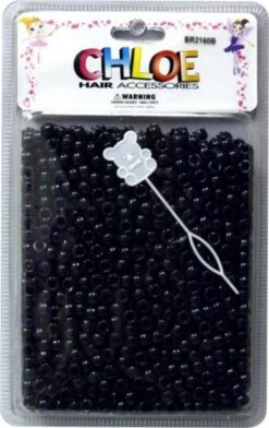 CHLOE - SMALL BEAD ROUND 1000 BLACK