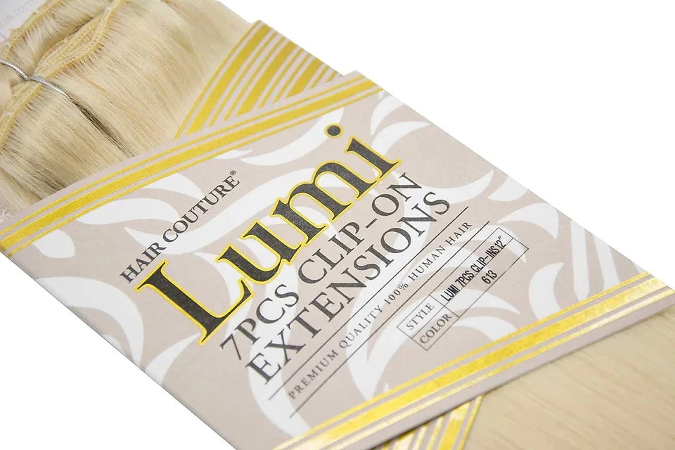 LUMI - 7PC Clip-Ins 22" (HUMAN) 2 LUMI - 7PC Clip-Ins 22" (HUMAN) - Image 2