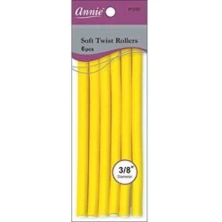 ANNIE - Professional Soft Twist Rollers 3/8" 6 PCs YELLOW -Zoe Beauty Supply Shop d05c0910 f370 4dcd 959e 3bdcdcf6bc58.f5600f9a797fb957d52dc5d7dc2c3178