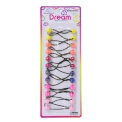 DREAM WORLD - Hair Knockers Small 12PCs Assorted (BR2612SAB)