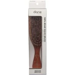 DIANE - Premium 100% Boar Wave Brush MEDIUM