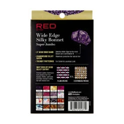 KISS - RED SILKY BONNET SJ LEOPARD -Zoe Beauty Supply Shop download 5