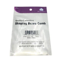 BRITTNY - Beard Shaping Comb -Zoe Beauty Supply Shop dream world products dream world shaping beard com