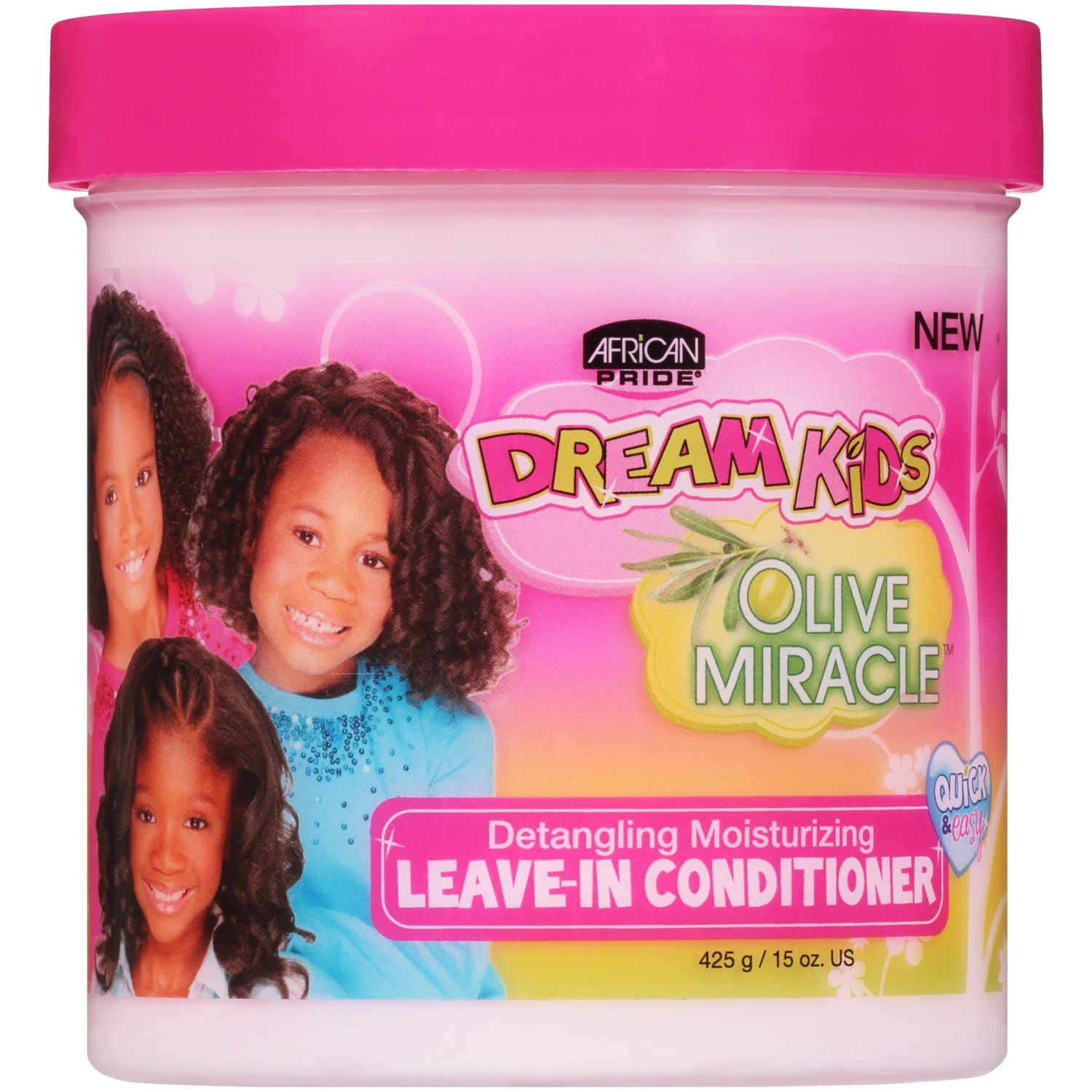 African Pride - Dream Kids Olive Miracle Detangling Moisturizing Leave-In Conditioner 1 African Pride - Dream Kids Olive Miracle Detangling Moisturizing Leave-In Conditioner
