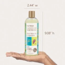 Curl Rehab - Length Retention Rice Water & Grapeseed 2-IN-1 Shampoo Conditioner -Zoe Beauty Supply Shop e6d2071d 463b 40da 98fb 90832bd8bc5b.1b46b3ffb08ed9634099f7580ead0e84