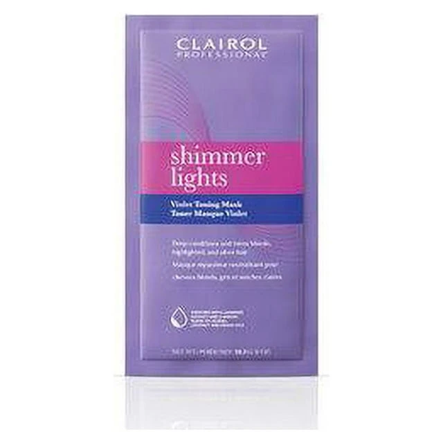 CLAIROL - Shimmer Lights Violet Toning Mask 5 CLAIROL - Shimmer Lights Violet Toning Mask - Image 5