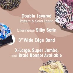 KISS - RED ROYALLUX REVERSIBLEBONNET BRAID LEOPARD -Zoe Beauty Supply Shop hq79 pdp ketfeature 3