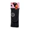 KISS - RED TERRY SPA HEADBAND BLACK -Zoe Beauty Supply Shop hq905