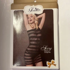FENBAO - Mesh Sexy Lingerie BLACK (NO.FB2004)