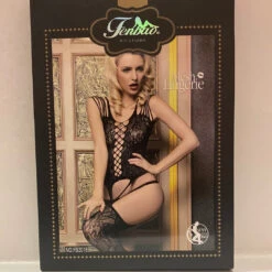 FENBAO - Mesh Sexy Lingerie BLACK (NO.FB2018)
