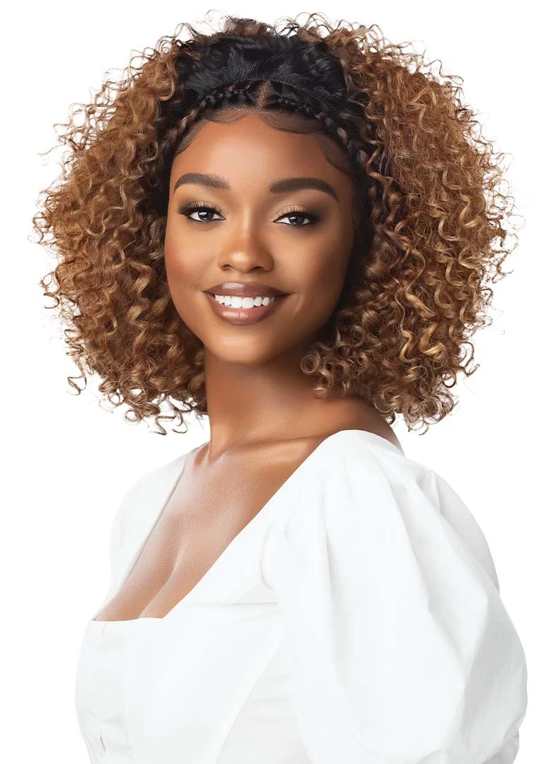OUTRE - 13x2 LACE FRONTAL WIG - HALO STITCH BRAID 14 - HT 2 OUTRE - 13x2 LACE FRONTAL WIG - HALO STITCH BRAID 14 - HT - Image 2