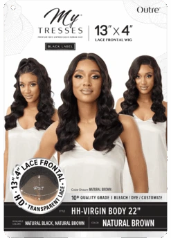 OUTRE - MYTRESSES BLACK-LACE FRONTAL WIG 13X4 HH-VIRGIN BODY (HUMAN) -Zoe Beauty Supply Shop image 3a6b1846 e426 4b0a 99c4 dd0c6db61183