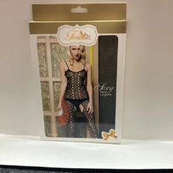 FENBAO - Mesh Sexy Lingerie BLACK (NO.FB2006)