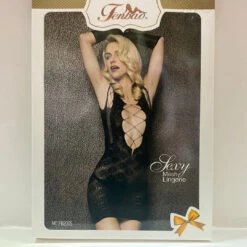 FENBAO - Mesh Sexy Lingerie BLACK (NO.FB2005)