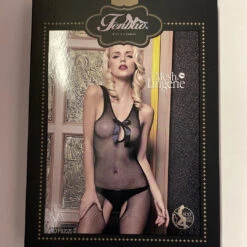 FENBAO - Mesh Sexy Lingerie BLACK (NO.FB2020)