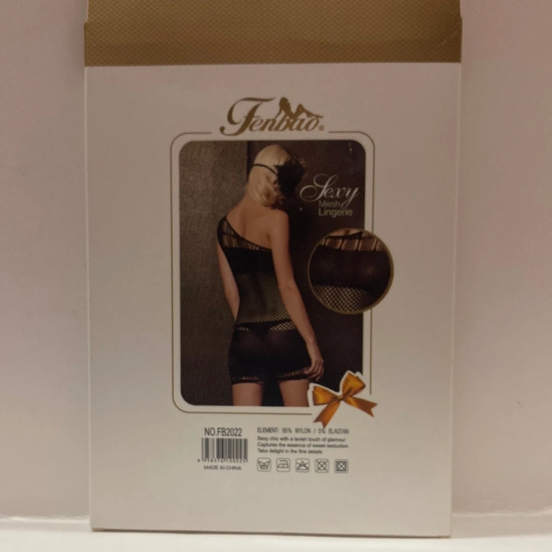 FENBAO - Mesh Sexy Lingerie BLACK (NO.FB2022) 2 FENBAO - Mesh Sexy Lingerie BLACK (NO.FB2022) - Image 2