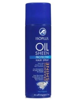 ISOPLUS - Oil Sheen Protective Hair Spray -Zoe Beauty Supply Shop isoplus oil sheen hair spray 11 oz 12
