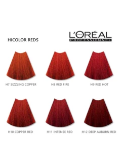 LOREAL - Excellence HiColor HiLights Red Highlights H7 SIZZLING COPPER 5 LOREAL - Excellence HiColor HiLights Red Highlights H7 SIZZLING COPPER -Zoe Beauty Supply Shop loreal loreal excellence hi color