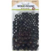 MAGIC COLLECTION - Wood Round Bead 12MM BLACK (#12816BLA) -Zoe Beauty Supply Shop magic collection wood round beads 12816bla a8387e13 9e29 4f02 9e87 547ebc370b6a
