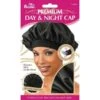 ANNIE - Ms. Remi Premium Day & Night Cap BLACK #4589 -Zoe Beauty Supply Shop ms remi premium deluxe day and night cap withdouble lined comfortable band blackms remiannie international 28642886 900x a78dae25 a775 45fd ab31 cc3af964f61d