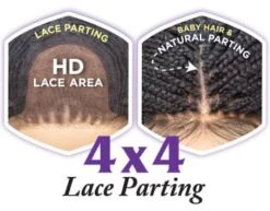 SENSATIONNEL - CLOUD 9 4X4 BRAID LACE WIG "MICRO BOX BRAID 28" -Zoe Beauty Supply Shop p Braided4X4 02