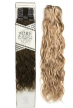 PURE - 9PCs Clip Water Wave 18" (HUMAN)