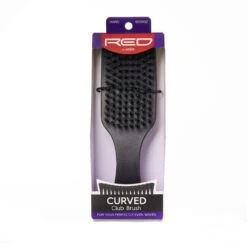 KISS - RED INJECTION BOAR BRUSH (CL H) -Zoe Beauty Supply Shop red bori02 package front 1 jan.07.2020