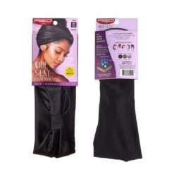 KISS - RED 7" WIDE DRY FIT HEADWRAP BLACK -Zoe Beauty Supply Shop red hb01 package amazon jul.12.2021