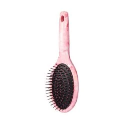 KISS - RED MARBLOUS ROUND PADDLE BRUSH -Zoe Beauty Supply Shop red hh22 product side may.04.2021