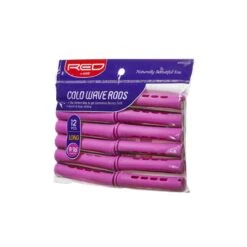 KISS - RED COLD WAVE RODS LONG 9/16" 12PC ORCHI -Zoe Beauty Supply Shop red hrc05l package side jul.14.2021.edited