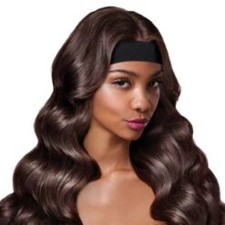 KISS - RED PERFECT MELT ELASTIC WIG BAND REGULAR BLACK
