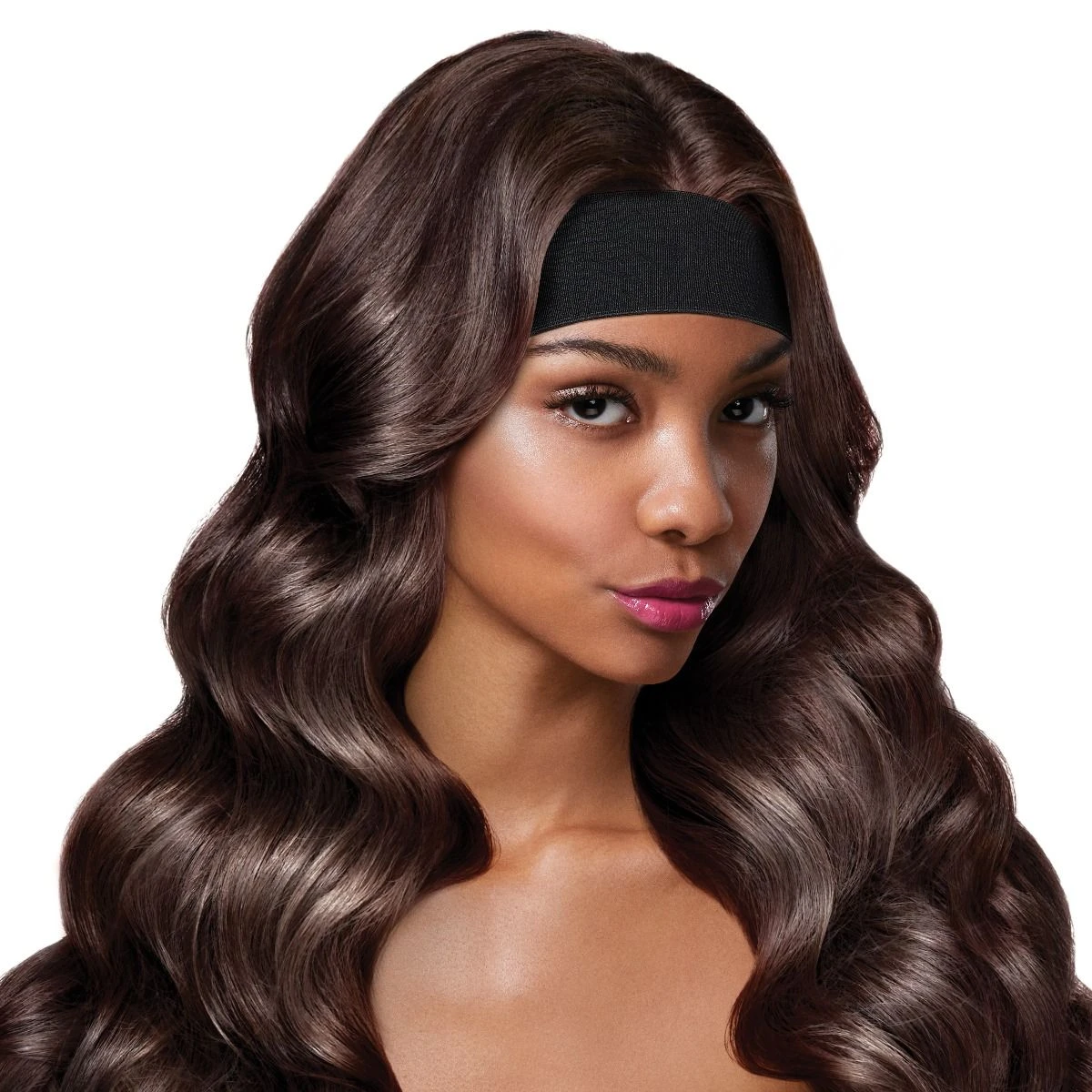 KISS - RED PM ELASTIC WIGBAND WIDE BLACK 3 KISS - RED PM ELASTIC WIGBAND WIDE BLACK - Image 3