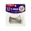 KISS - RED T-PINS 12CT SILVER METAL COLOR -Zoe Beauty Supply Shop red hwgc04 package front 1 jan.07.2020