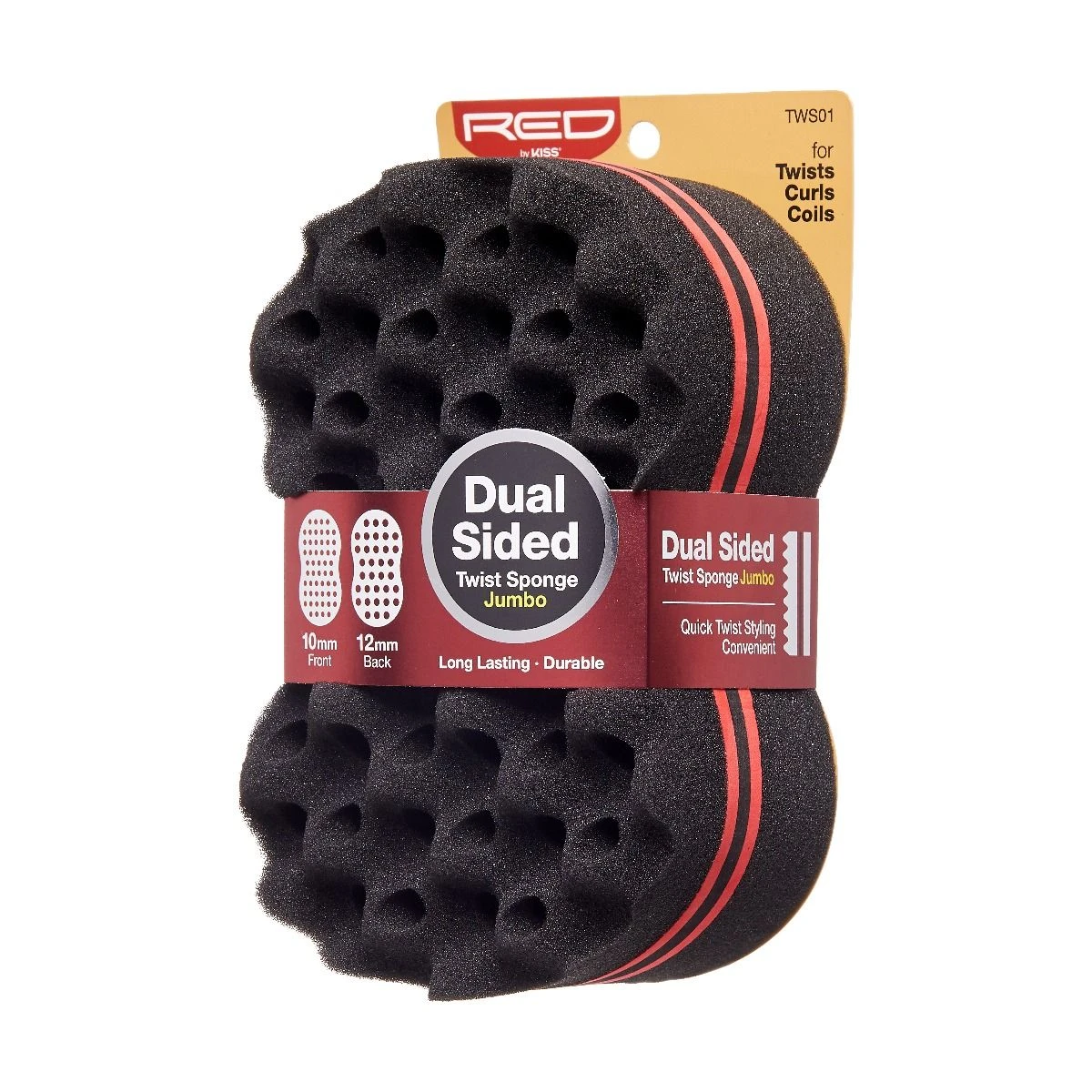 KISS - RED TWIST SPONGE - JUMBO 4 KISS - RED TWIST SPONGE - JUMBO - Image 4