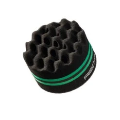 KISS - RED TWIST SPONGE PALM -Zoe Beauty Supply Shop red tws07 product side 1 jul.13.2021