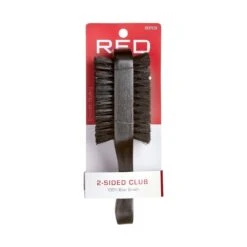 KISS - RED PROFESSIONAL 2-SIDED C. BRISTLE BRUSH (BOR08)