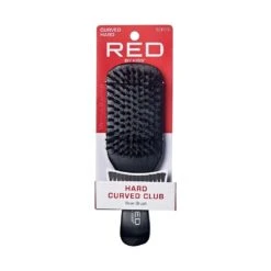 KISS - RED PROFESSIONAL HARD CURVED C. BRUSH (BOR13)