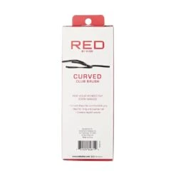 KISS - RED INJECTION BOAR BRUSH (CL H) -Zoe Beauty Supply Shop redbykiss bori02 curvedclubbrush package back 731509828719 mar.04.2022 web