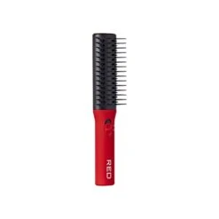KISS - RED SHIFTNDETANGLE HAIRBRUSH -Zoe Beauty Supply Shop redbykiss hh214 shiftanddetangle productleftside2 649674088114 web 1