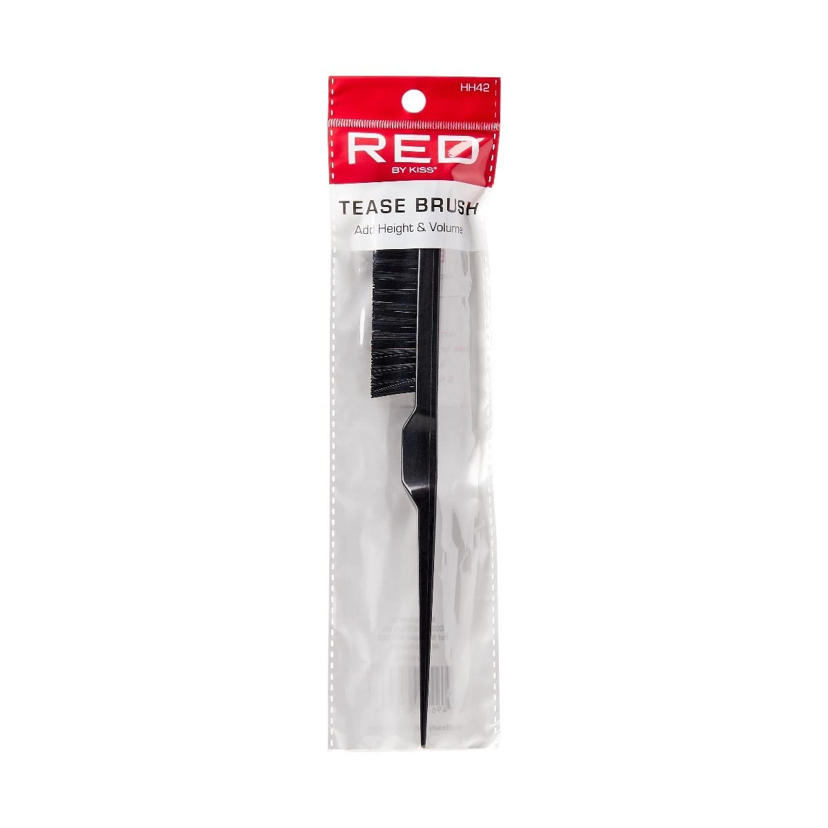 KISS - RED PROFESSIONAL TEASE BRUSH 1 KISS - RED PROFESSIONAL TEASE BRUSH